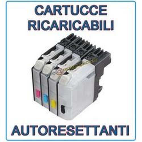 KIT 4 CARTUCCE RICARICABILI...