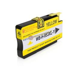 CARTUCCIA COMPATIBILE HP F6U18AE / 953XL - GIALLO - STAMPA 1.600 PAGINE