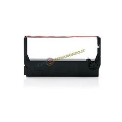 NASTRO NY COMPATIBILE EPSON C43S015362 / ERC23BR - NERO-ROSSO