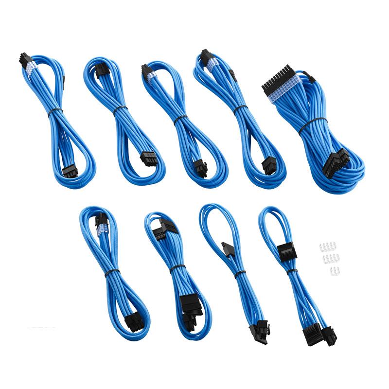 Cablemod CM-PCSI-FKIT-NKLB-R cavo di alimentazione interno (CableMod PRO ModMesh C-Series AXi HXi RM Cable Kit - Light Blue [Ye