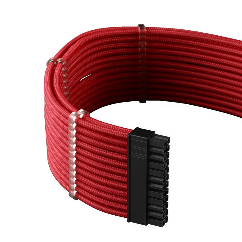 CableMod PRO ModMesh C-Series RMi RMx Cable Kit - Red [Black Label]