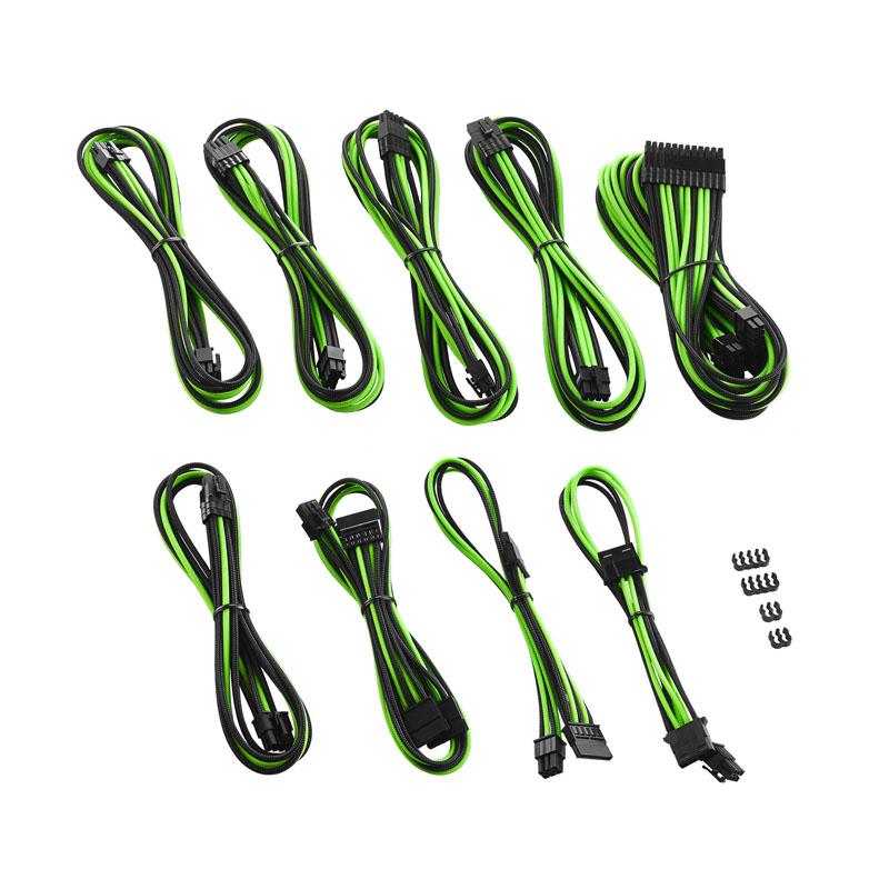 Kit cavi ModMesh PRO serie C per RMi/RMx/RM (etichetta nera) - nero/verde chiaro
