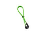 Cavo SATA 3 ad angolo retto ModMesh da 30 cm - verde chiaro