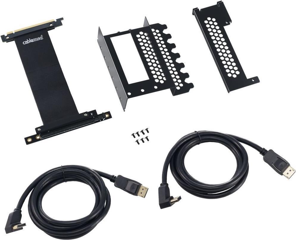 Cablemod CM-VPB-2DK-R parte del case del computer Midi Tower Supporto GPU (CableMod Vertical Graphics Card Holder with PCIe x16