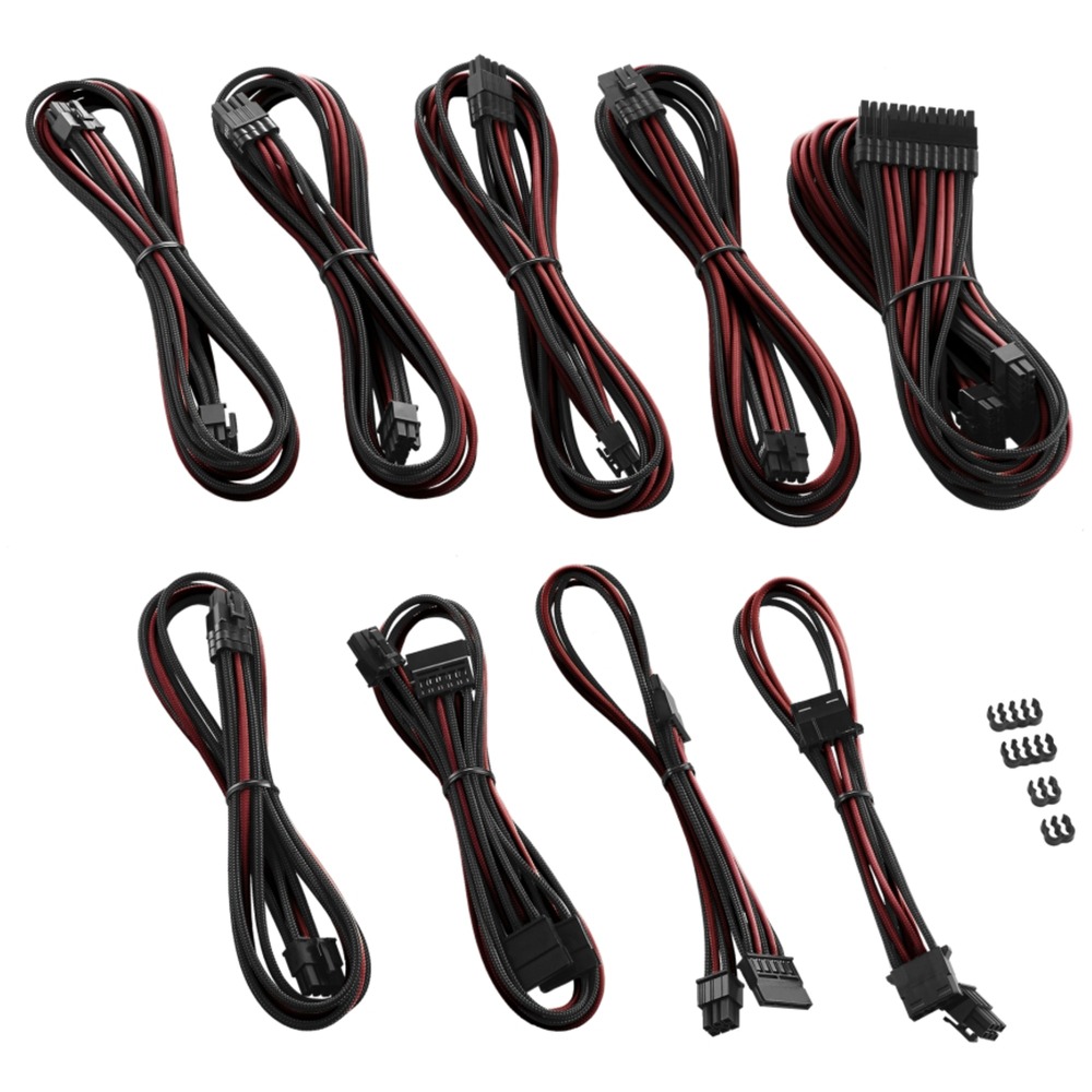 Kit PRO ModMesh RT ASUS/Seasonic/cavi - nero/rosso sangue