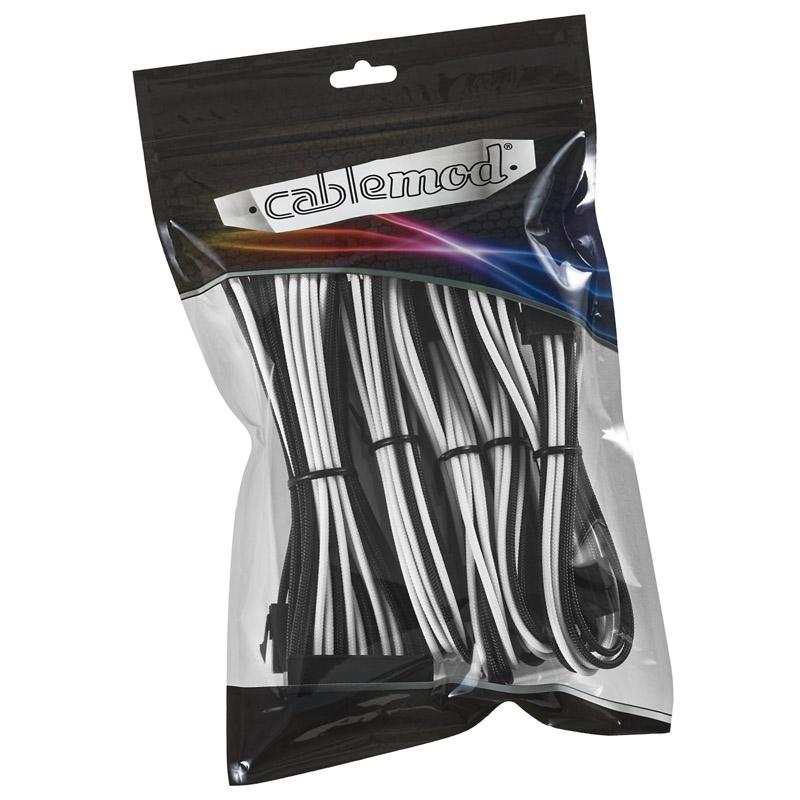 Kit di prolunga cavo ModMesh classico - Serie 8+8 - nero/bianco