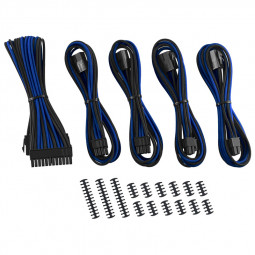 Kit di prolunga cavo ModMesh classico - Serie 8+8 - nero/blu