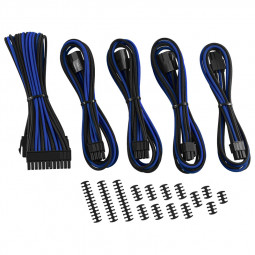 Kit di prolunga cavo ModMesh classico - Serie 8+6 - nero/blu
