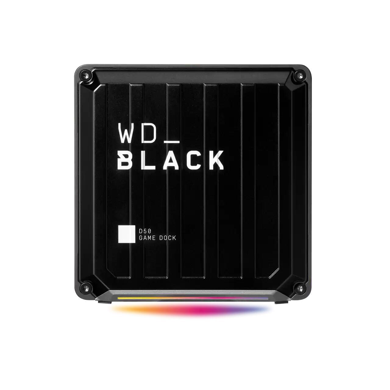 Western Digital D50 Cablato Thunderbolt 3 Nero (WD_BLACK D50 GAME DOCK SSD 1TB B - Zdjęcie 1 z 1