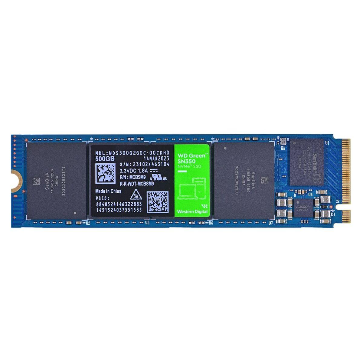 WD GREEN SSD 500GB NVME M.2PCIE