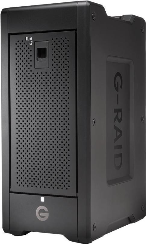 SanDisk G-RAID SHUTTLE 8 array di dischi 96 TB Desktop Nero (SanDisk Professional G-RAID SHUTTLE 8 - Array unit disco rigido -