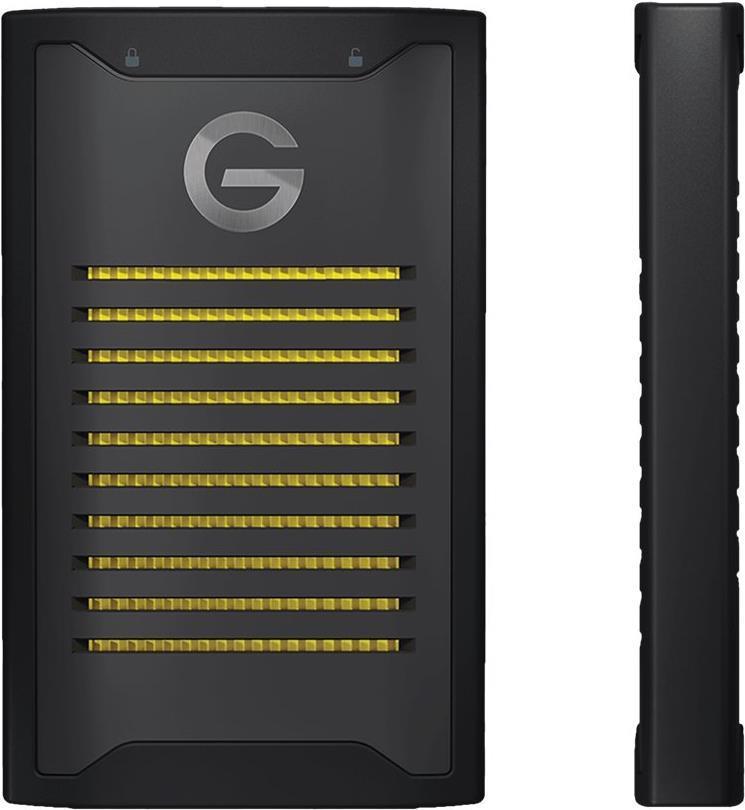 SanDisk G-DRIVE ArmorLock 1000 GB Nero (SanDisk Professional G-DRIVE ArmorLock - SSD - crittografato - 1 TB - esterno [portatil