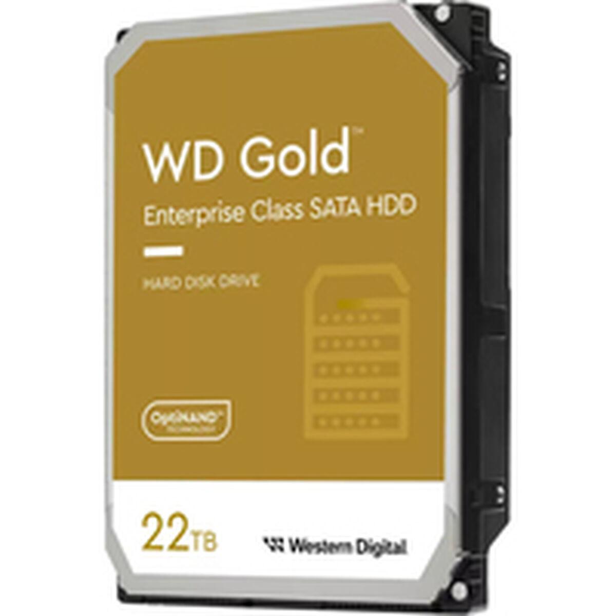 Western Digital Gold disco rigido interno 22 TB 7200 Giri/min 512 MB 3.5" Serial ATA III [WD221KRYZ]