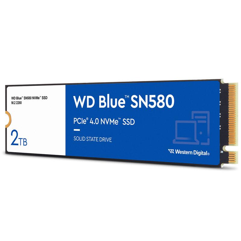WESTERN DIGITAL SSD INTERNO BLUE SN580 2TB M.2 2280 PCIE 4.0 X4 (NVME)