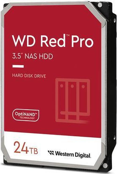 24TB RED PRO 512MB CMR 3.5IN