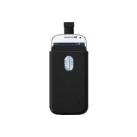 Custodia tascabile Belkin Linksys - borsa per cellulare - nero - per Samsung Galaxy S4 Mini (F8M638BTC00)