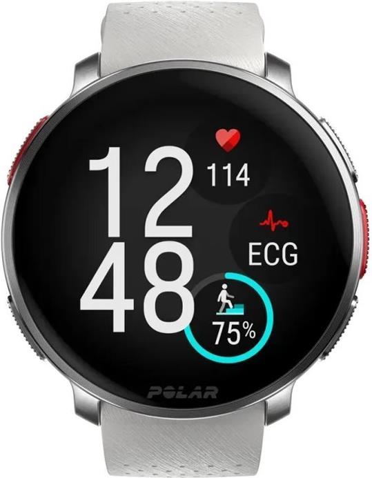 Polar Vantage V3 - Alluminio - Orologio sportivo con banda - Silicone - Display 3,5 cm (1,39 ") - 32 GB - Bluetooth - 57 G - Su