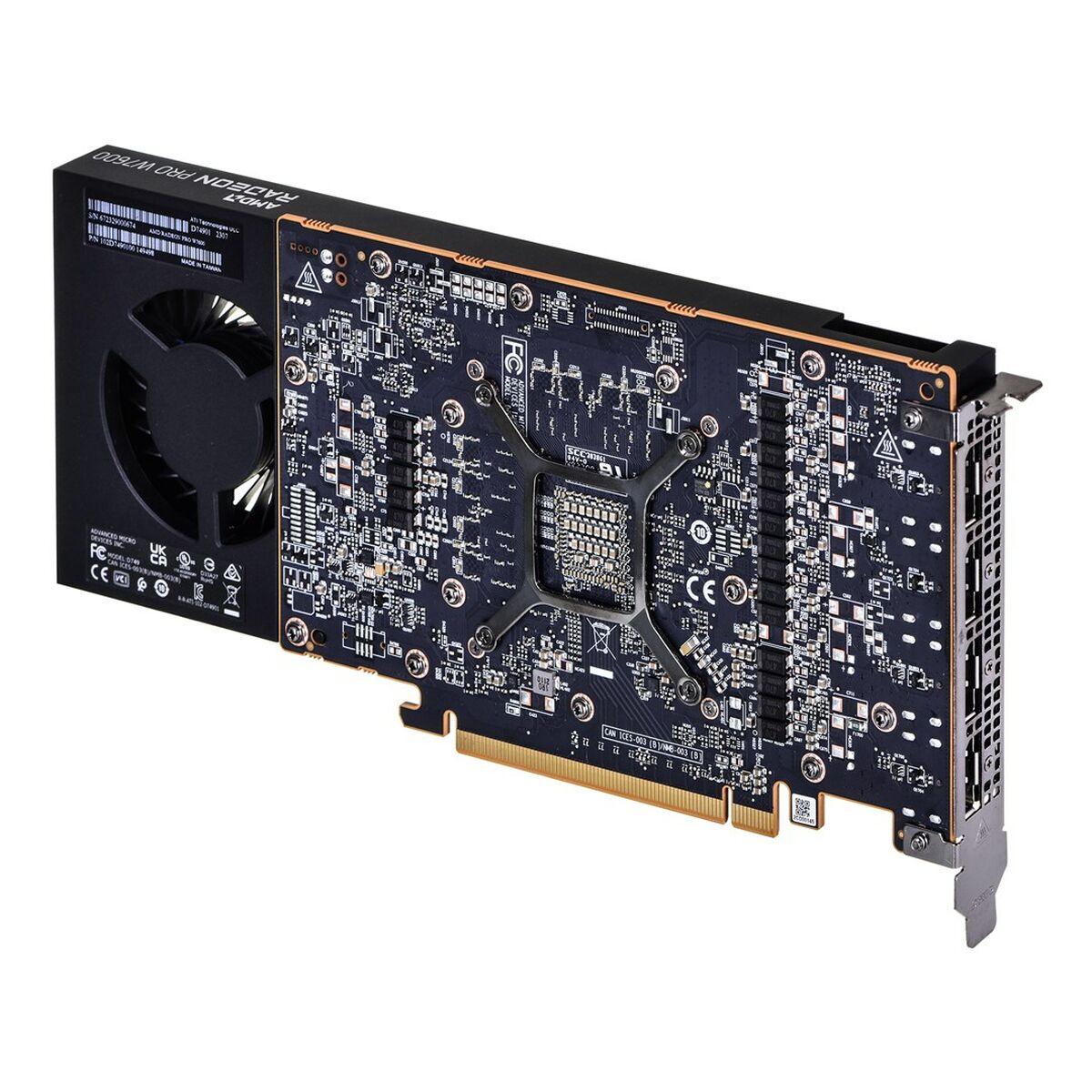 AMD Radeon Pro W7600 8 GB GDDR6 (RADEON PRO W7600 8GB RETAILPCIE - 4.0 4XDP 8GB GDDR6)