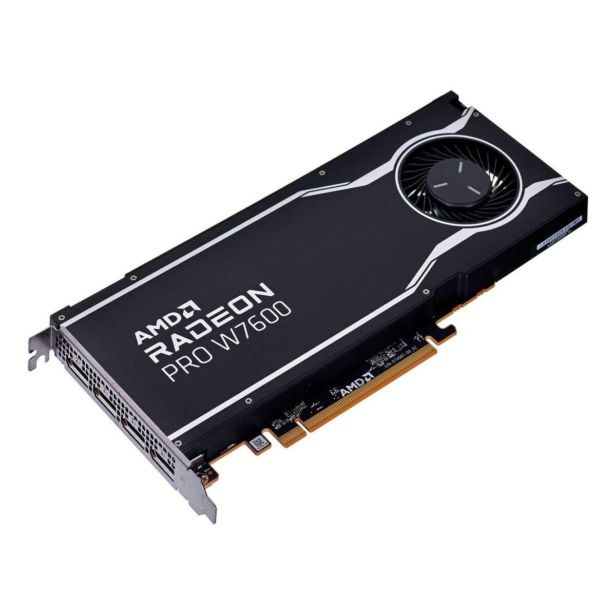 AMD Radeon Pro W7600 8 GB GDDR6 (RADEON PRO W7600 8GB RETAILPCIE - 4.0 4XDP 8GB GDDR6)