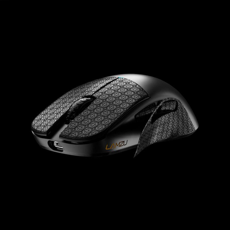 Lamzu Atlantis Mini Pro Grip - Black - Grip -Tape per Lamzu Atlantis Mini Pro - Con superficie di consistenza per la presa alta