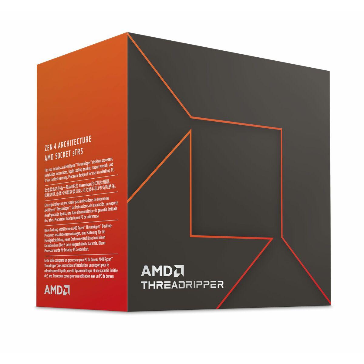 AMD Ryzen Threadripper 7960X processore 4,2 GHz 128 MB L3 Scatola (THREADRIPPER 7960X STR5 - 24C 5.3GHZ 152MB 350W WOF)