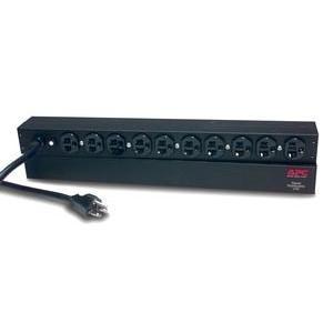 APC Rack PDU, Basic, 1U, 20A, 120V unità di distribuzione dell'energia (PDU) Nero