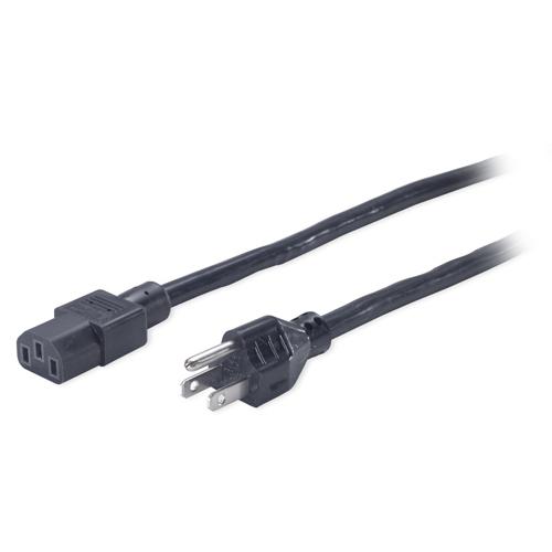 APC PWR C13 / 5-15P, 2.4 m Nero 2,44 m Accoppiatore C13 NEMA 5-15P