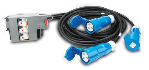 APC Power Distribution Modular 3x1 POLE 3 Wire 32A unità  di distribuzione dell'energia (PDU)