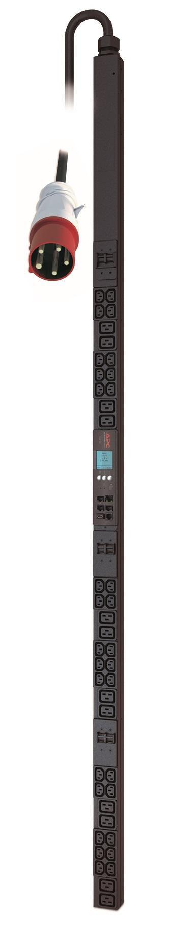 APC AP8886 unitÃƒÆ’Ã‚Â  di distribuzione dell'energia [PDU] 42 presa[e] AC 0U Nero (RACK PDU 2G METERED ZEROU - 22.0K
