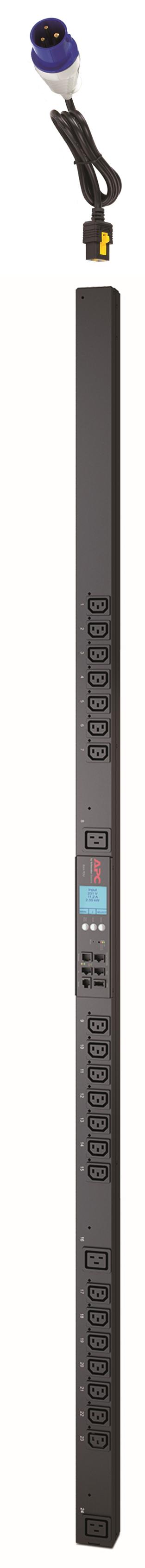 APC AP8659EU3 unitÃƒÂ  di distribuzione dell'energia (PDU) 24 presa(e) AC 0U Nero