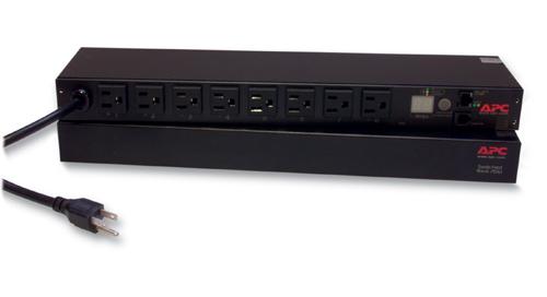 APC AP7900B unitÃƒÂ  di distribuzione dell'energia (PDU) 8 presa(e) AC 1U Nero