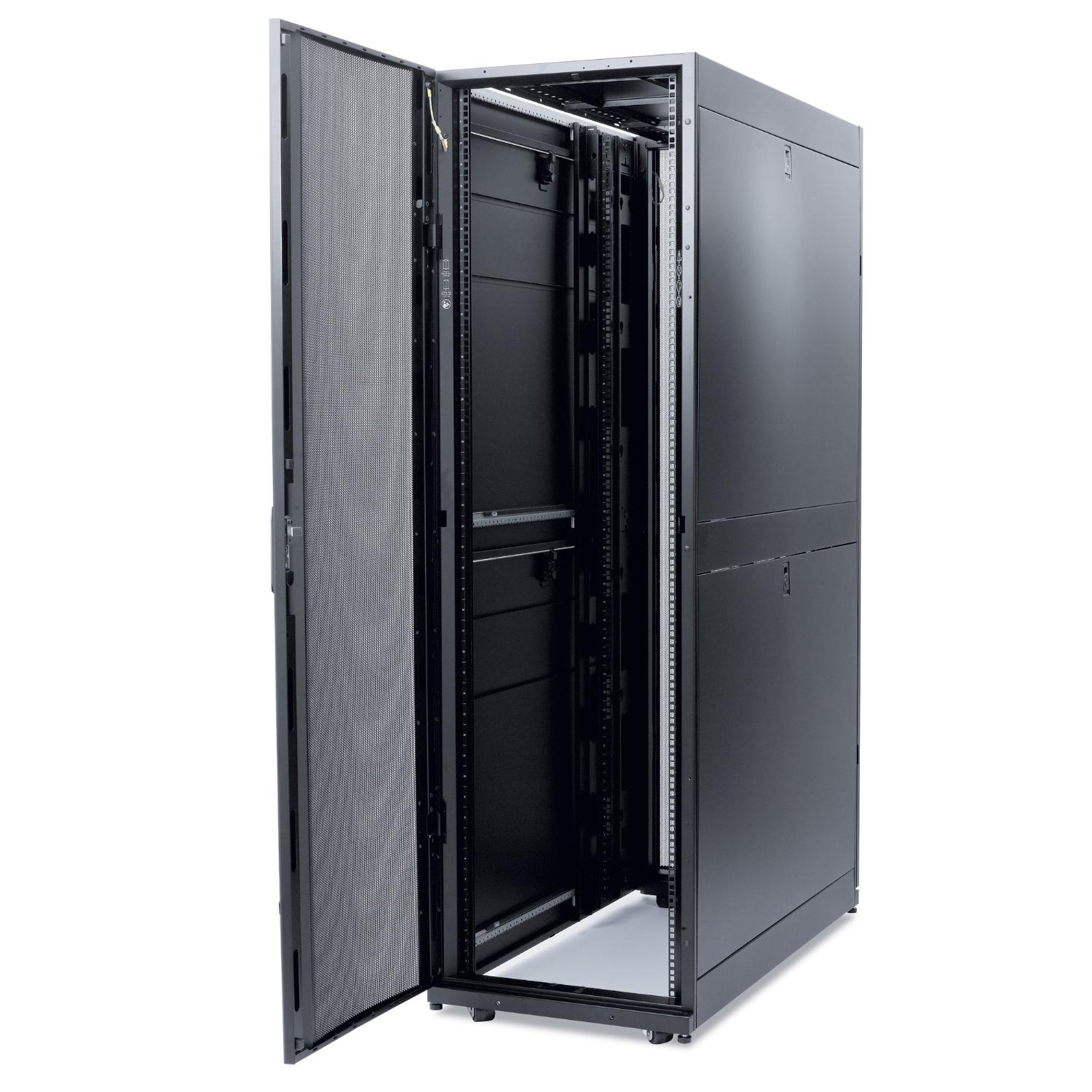 APC NetShelter SX 42U Rack indipendenti Nero (APC NetShelter SX Deep Enclosure with Sides - Rack cabinet - nero - 42U - 19)