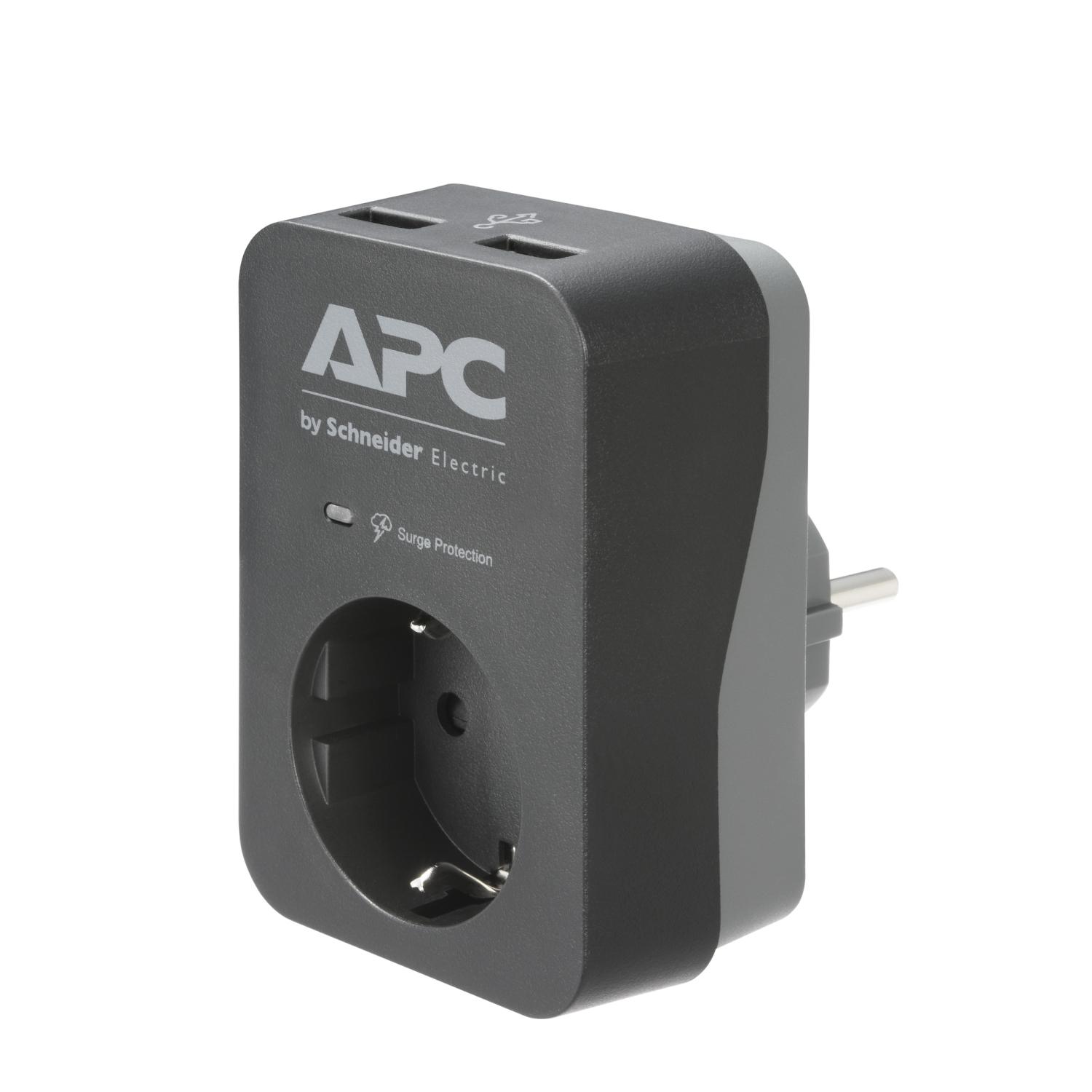 APC PME1WU2B-GR Protezione da Sovraccarico Nero, Grigio 1 preca (E) AC 230 V