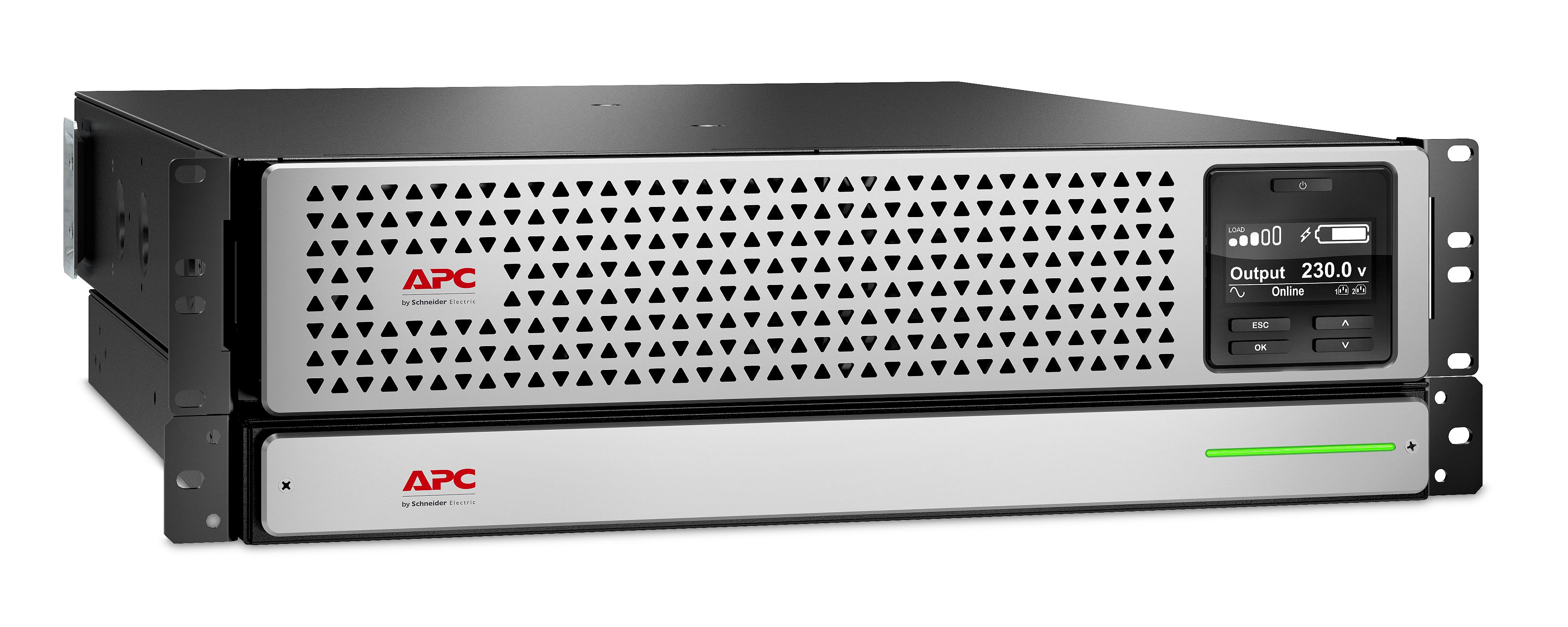APC SMART-UPS SRT LI-ION 3000VA RM ACCS gruppo di continuitÃƒÂ  (UPS) Doppia conversione (online) 3 kVA 2700 W