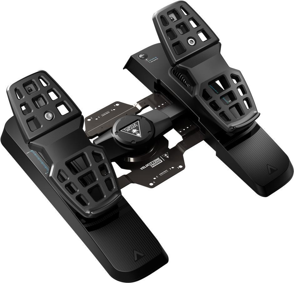 Turtle Beach VelocityOne Rudder Nero USB Pedali PC, Xbox, Xbox One, Xbox Series S, Xbox Series X
