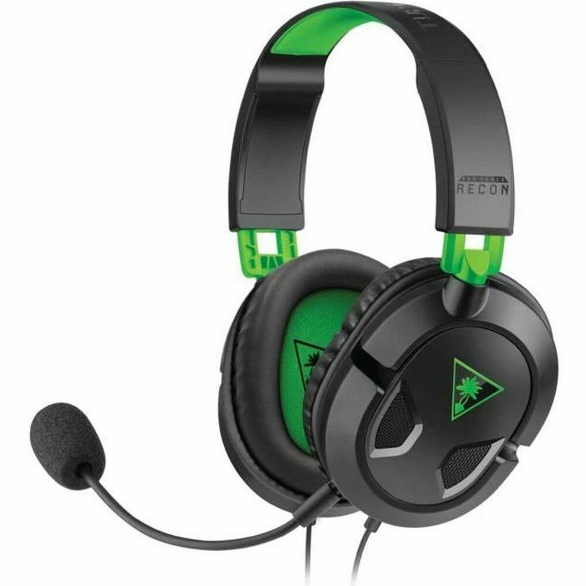 Cuffie da gioco cablate Turtle Beach Recon 50X nere/verdi