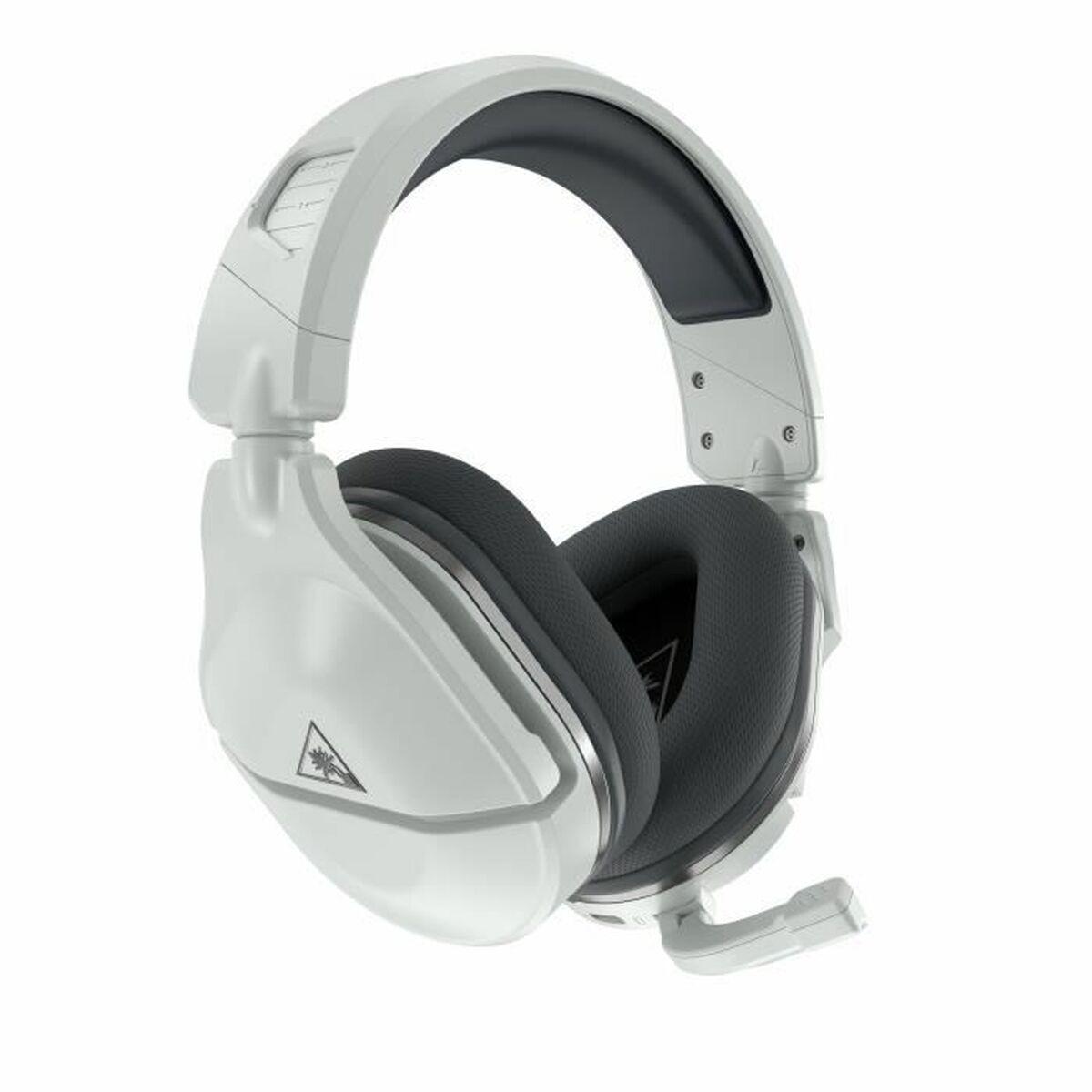 Auricolari con microfono tartaruga spiaggia stealth 600p da gioco bianco