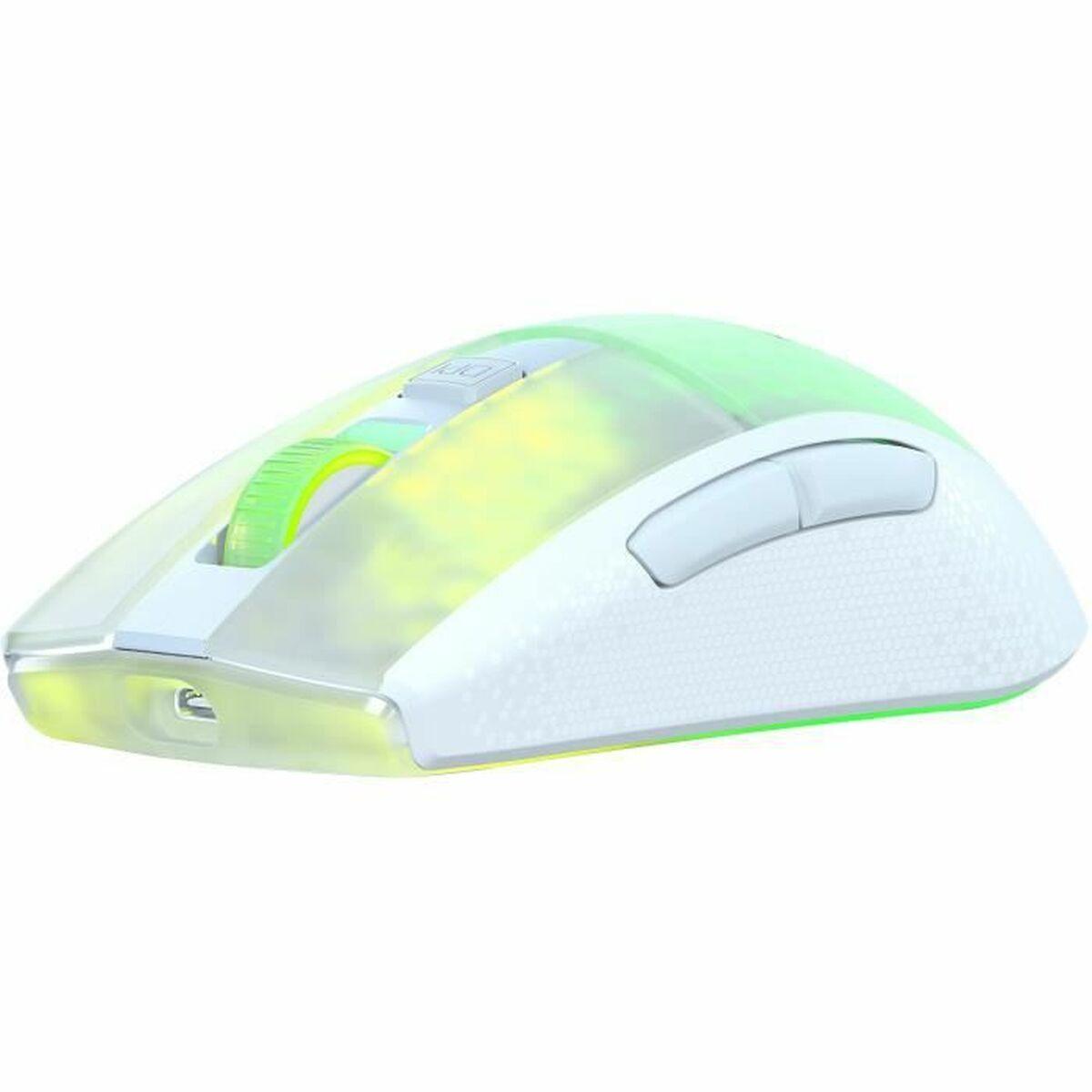 Mouse da gioco ROCCAT Burst Burst Pro Air bianco