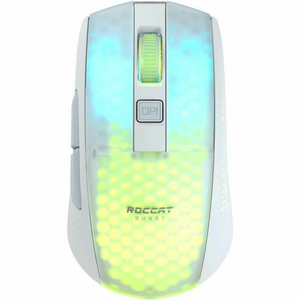 Mouse da gioco ROCCAT Burst Burst Pro Air bianco