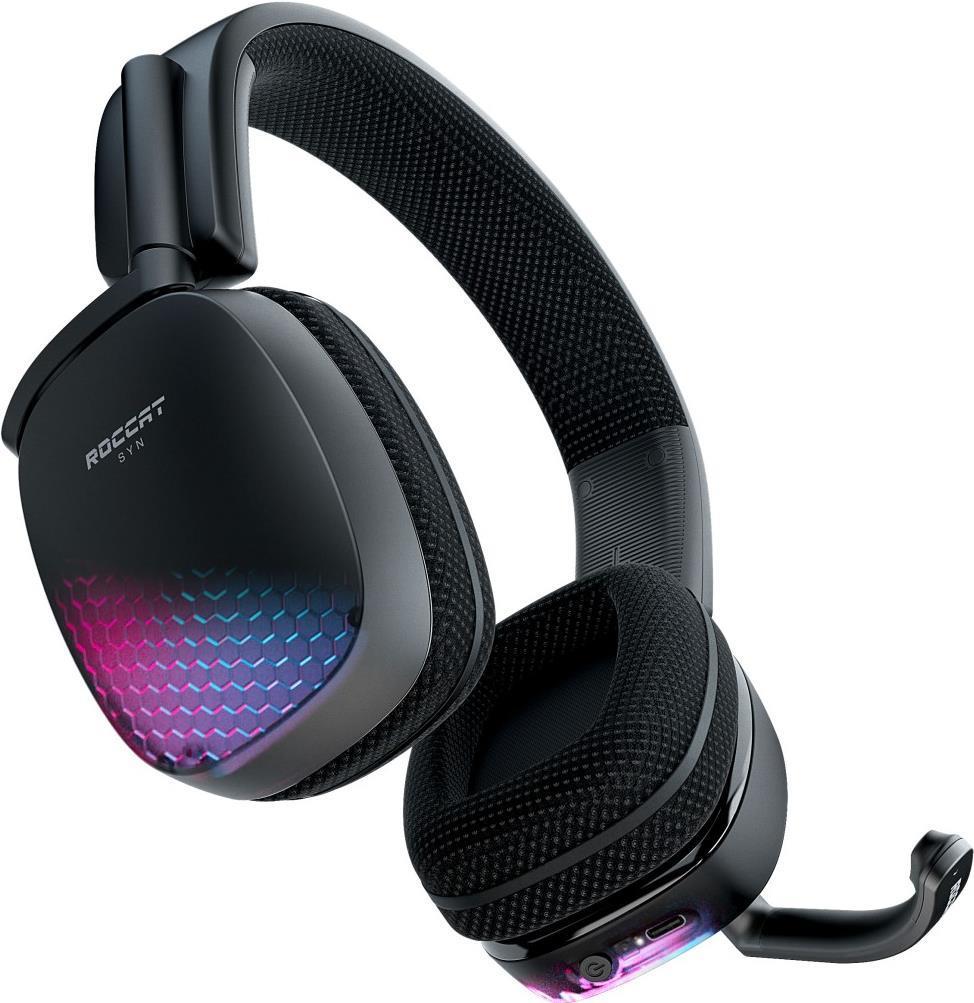 ROCCAT Syn Pro AIR Auricolare Wireless A Padiglione Giocare USB tipo-C Nero