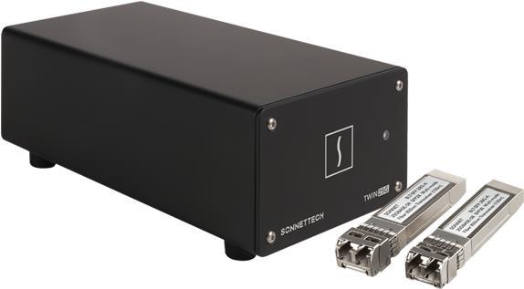 Sonnet TWIN25G - Instalted - Wired - Thunderbolt 3 - Faser - 25000 Mbit/S - Black (TWIN25G -TB)
