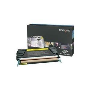 LEXMARK Cartridge Yellow 6K C734