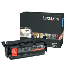 Lexmark X651H31E - Toner nero - per X651, X652, X654, X656, X658
