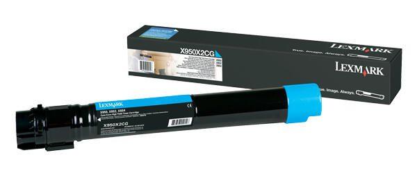 LEXMARK XS950,955 Cyn 22K Cartrige -( Product Line - BSD )- 22Z0009