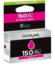 Lexmark 14N1616E cartuccia d'inchiostro 1 pz Originale Resa elevata (XL) Magenta