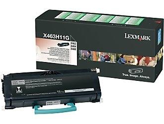 Lexmark X463, X464, X466 High Yield Return Program Toner Cartridge cartuccia toner Originale Nero