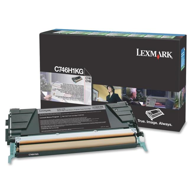 LEXMARK C/X746,748 Blk Rtn 12K Cartrige -( Product Line - Enterprise )- C746H1KG