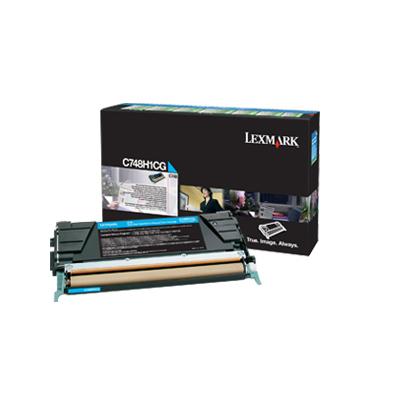 LEXMARK C/X748 Cyn Rtn 10K Cartrige -( Product Line - Enterprise )- C748H1CG