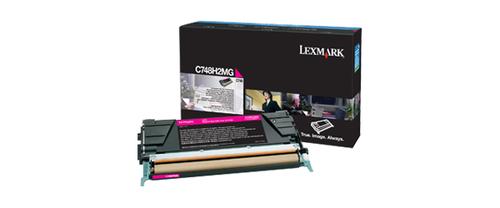 LEXMARK Toner magenta C748