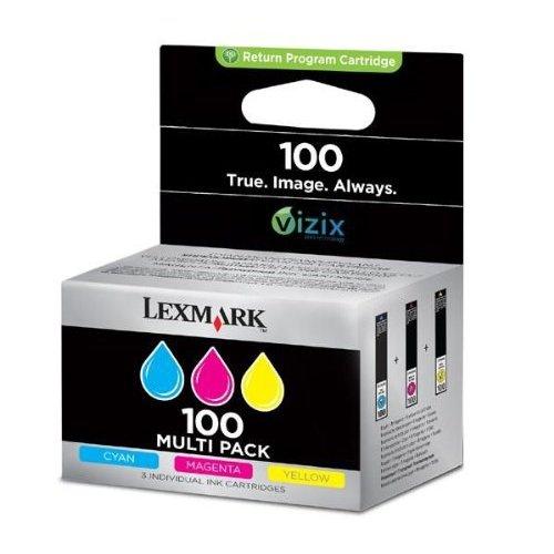 Lexmark 14N0849 cartuccia d'inchiostro 3 pz Originale Ciano, Magenta, Giallo